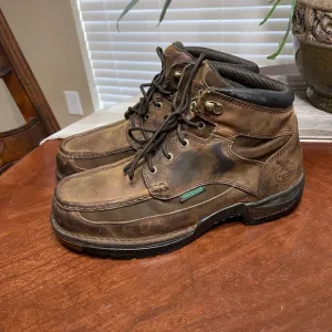 GEORGIA MENS ATHENS Chukka WATERPROOF WORK BOOT G7403 Boots 6’ Lace Up Moccasins