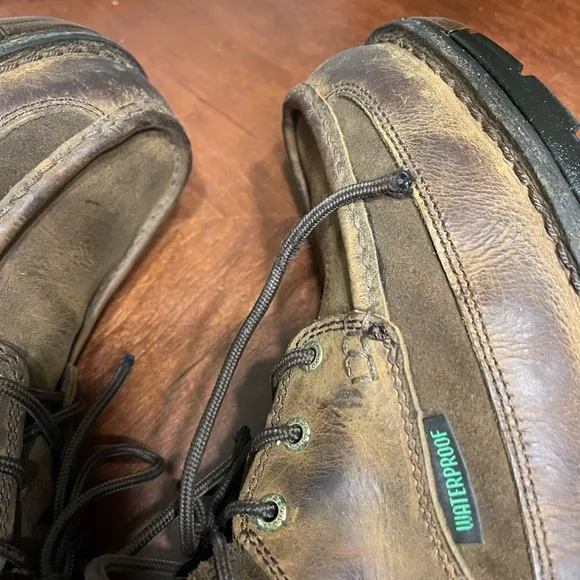 GEORGIA MENS ATHENS Chukka WATERPROOF WORK BOOT G7403 Boots 6’ Lace Up Moccasins