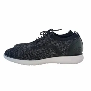 G.H. BASS &amp; CO Connor 2 Tone KT Oxford 9 Casual Black Gray Knit Shoes Men's