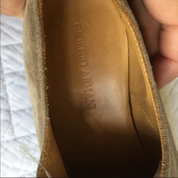 Giorgio Armani Oxford Leather Shoes Size 6
