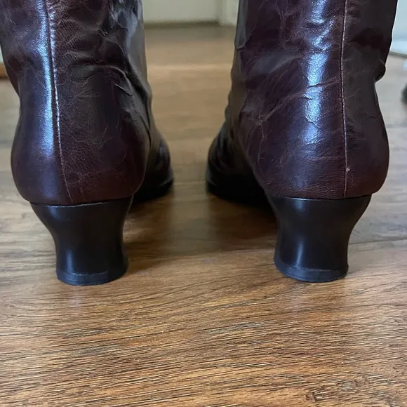 Giorgio Armani vintage lace up ankle boots