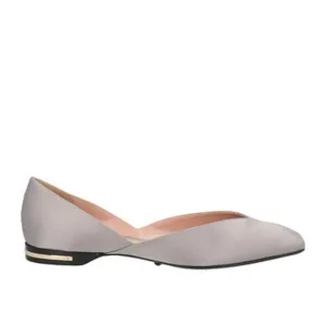 Giorgio ArmaniSquare Toe Ballerina Flats in Satin