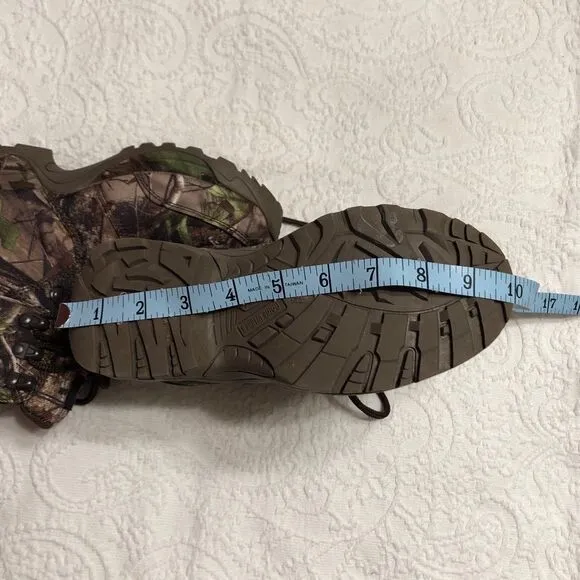 Girls Game Winner Camouflage Hunting Boots Size 6.5D Lace Up Ankle Boots