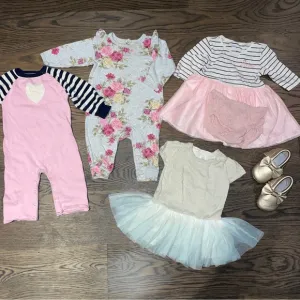 Girly girl 6-12 M bundle 🌸💗