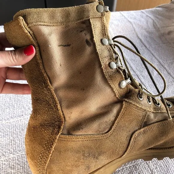 Gore-Tex Vibram Belleville Military Combat Boots Mens 11.5 Desert Suede Made USA