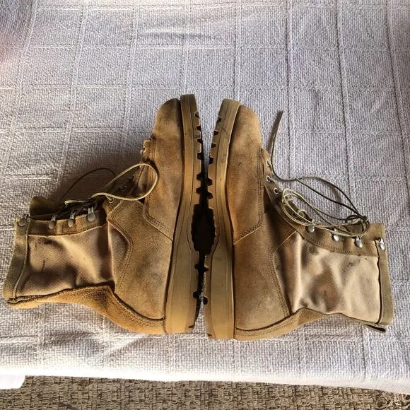 Gore-Tex Vibram Belleville Military Combat Boots Mens 11.5 Desert Suede Made USA