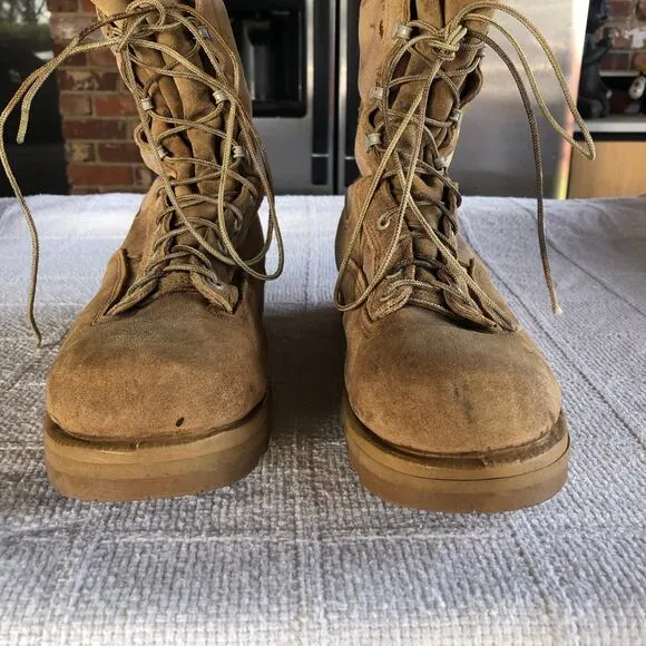 Gore-Tex Vibram Belleville Military Combat Boots Mens 11.5 Desert Suede Made USA