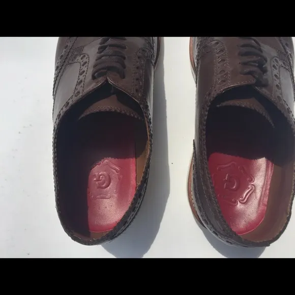 Grenson Archie Brogue Shoes Size 12