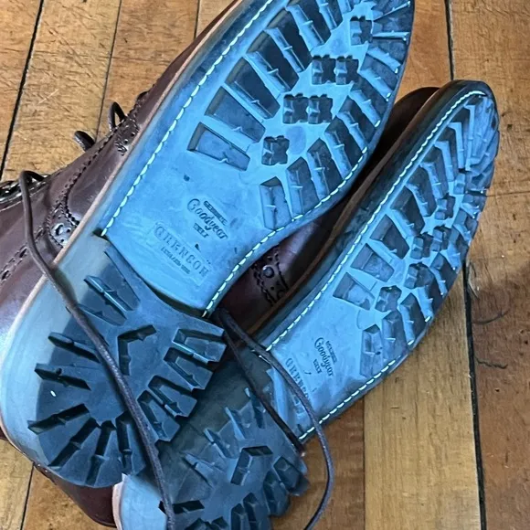 Grenson England genuine Goodyear welt lace up boots