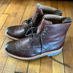 Grenson England genuine Goodyear welt lace up boots