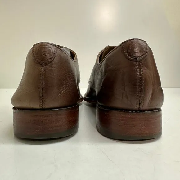 Grenson Men's Brown Calf Derby Dress Shoes Made in England UK 8 / US 9