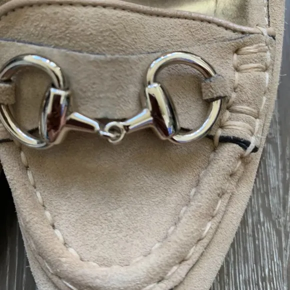 Gucci suede leather pumps