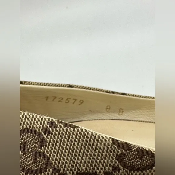 GUCCI WEDGES SZ 8B