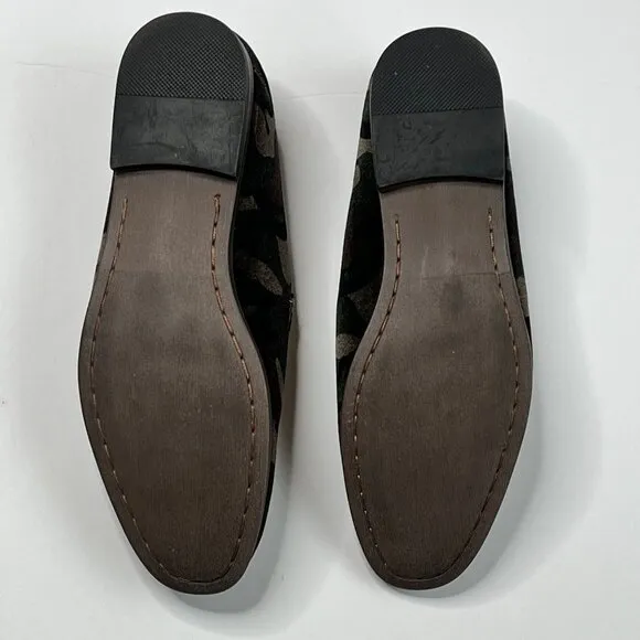 Guess Mens Edwin Bit Loafer Camouflage Slip-On Shoes US 8