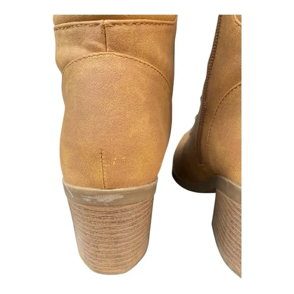 Guess Tan Lace-Up Women's Boots