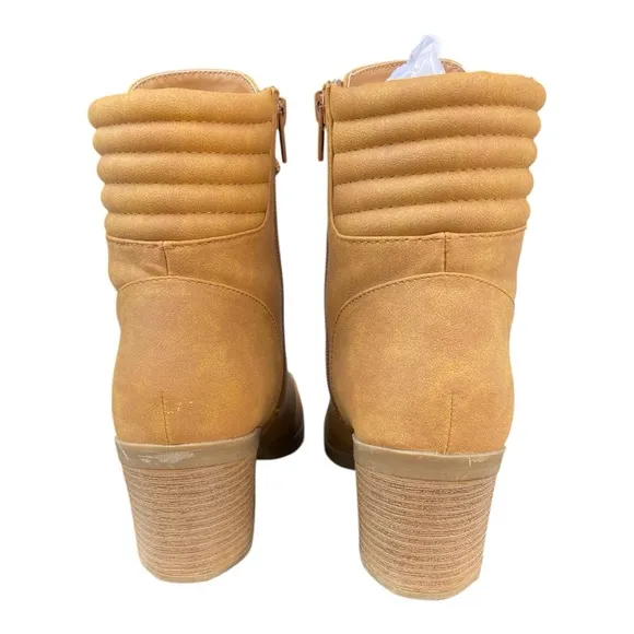 Guess Tan Lace-Up Women's Boots