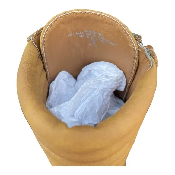 Guess Tan Lace-Up Women's Boots