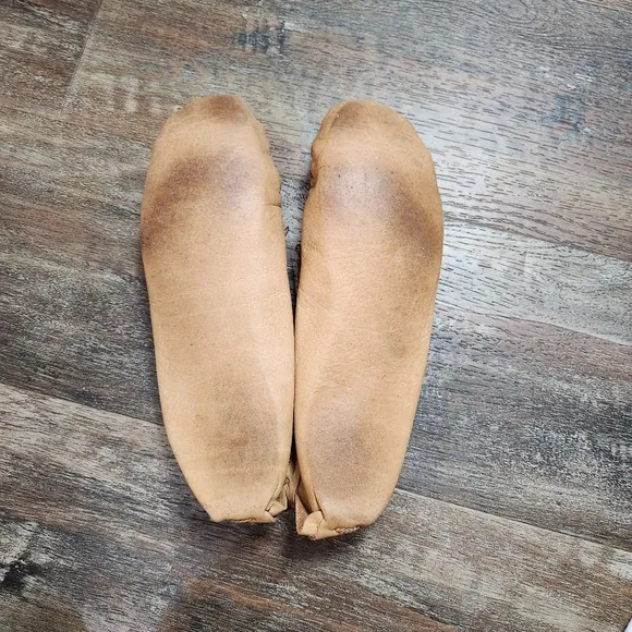 Handmade Soft Sole Leather Moccasins Size 10