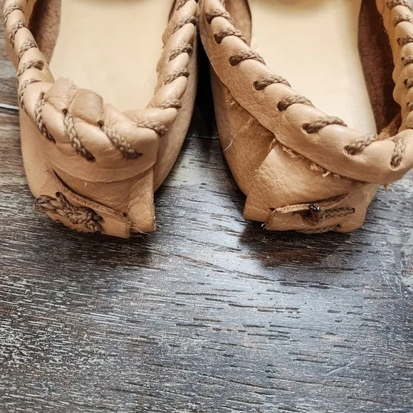 Handmade Soft Sole Leather Moccasins Size 10
