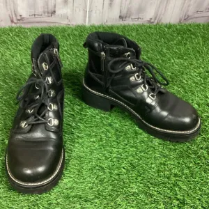 Harley Davidson Boots Black Leather Ankle 7