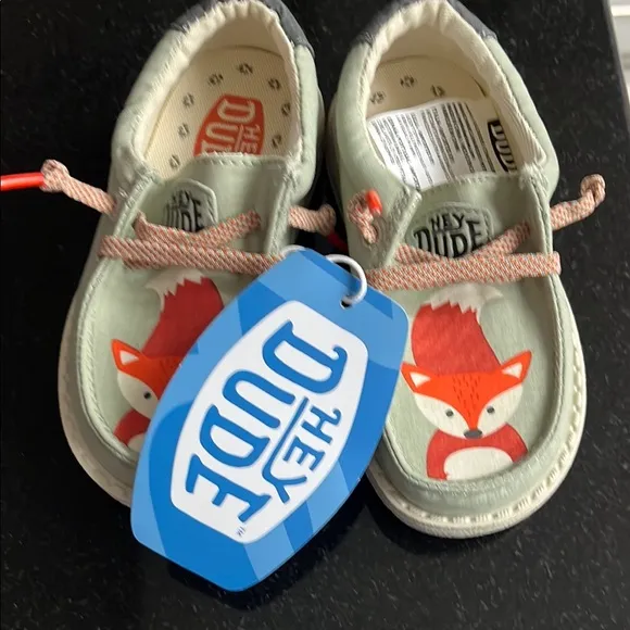 Hey Dude Green Moccasins Soft Slip-On Shoes