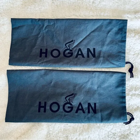 Hogan Blue Leather Suede Shoes with Brogue Detailing, Hogan Italian 7 = USA 8.5