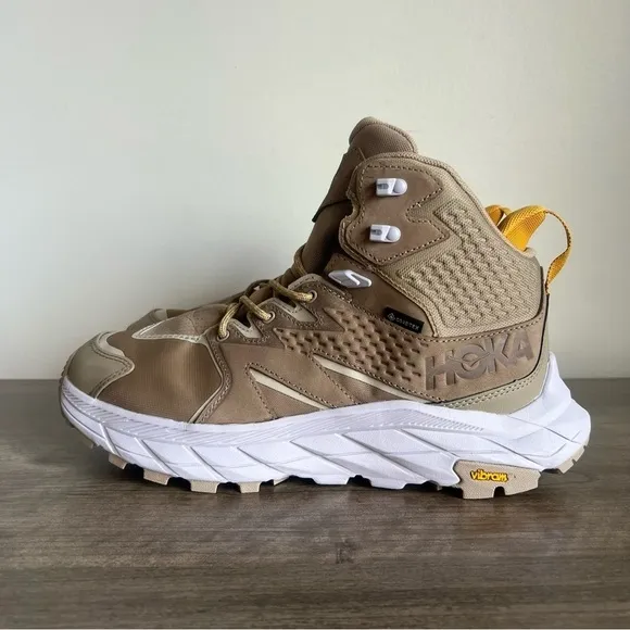 Hoka Anacapa 2 Mid GTX Dune Nubuck Gore-Tex Women's Shoe Size 10 SKU#24202