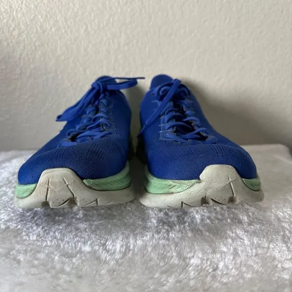 Hoka Men's One Match 4 Runners Shoes Blue Color Sz 11D