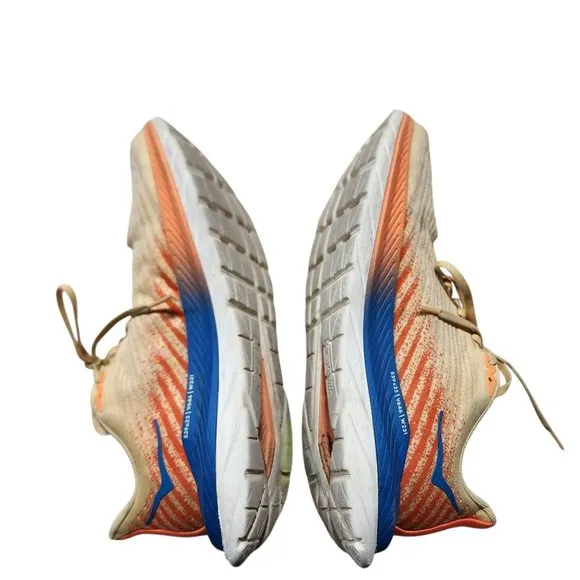 Hoka One One Mach 5 Everyday Running‎ Shoes Men Size 11D Wide Width Light Orange