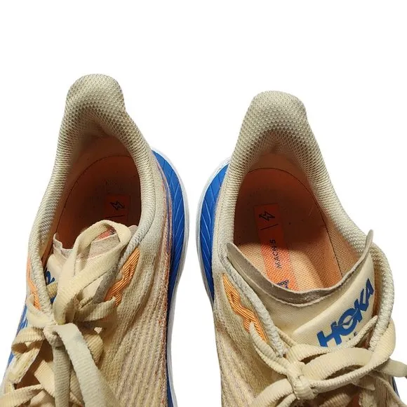 Hoka One One Mach 5 Everyday Running‎ Shoes Men Size 11D Wide Width Light Orange