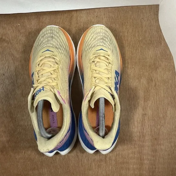 Hoka One One Mach 5 Women's Size 9 Running Shoes Yellow Athletic