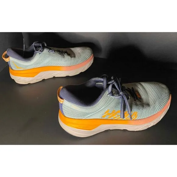 Hoka One One Shoes Womens 9.5 Haze Bondi 7 Running Lightweight Sneaker