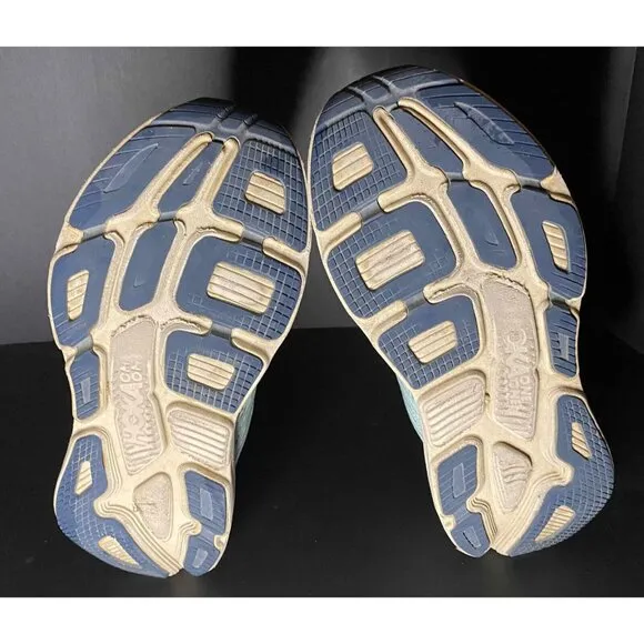 Hoka One One Shoes Womens 9.5 Haze Bondi 7 Running Lightweight Sneaker