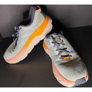 Hoka One One Shoes Womens 9.5 Haze Bondi 7 Running Lightweight Sneaker