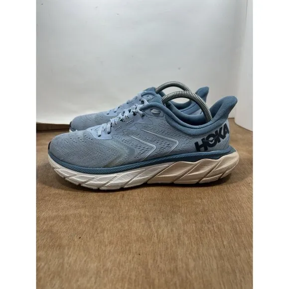 HOKA One One Shoes Womens Size 10 B Blue Arahi 5 Running Athletic 1115012 BFPB
