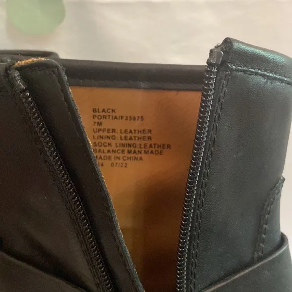 House of Harlow 1960 | Portia | moto | harness |combat | black | leather boots