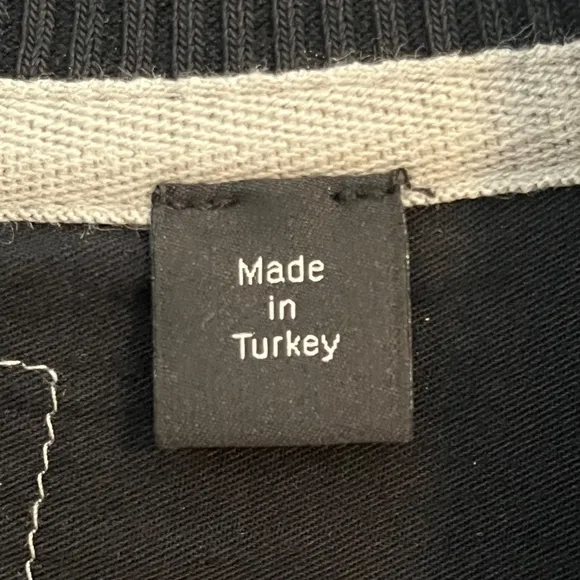 Hugo Boss Men Sweater Size L Black Pull Over Mock Neck Stretch Long Sleeve Soft