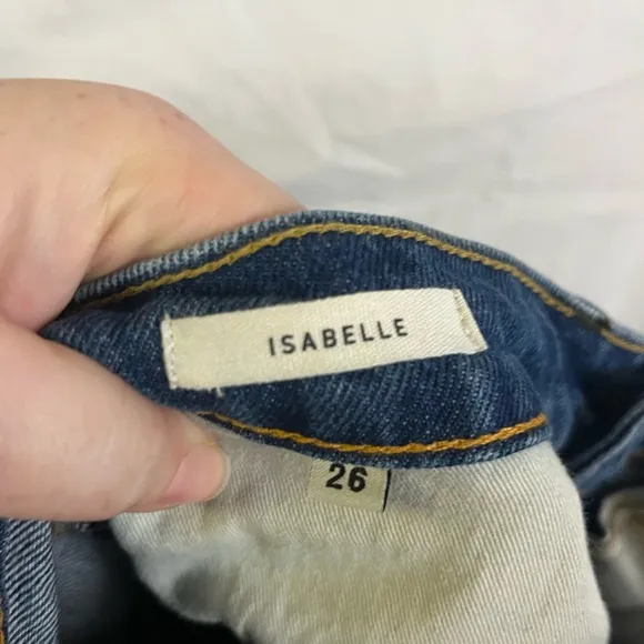 Imogene   Willie Women’s Isabelle High Waisted Straight Leg Jeans- Size 26