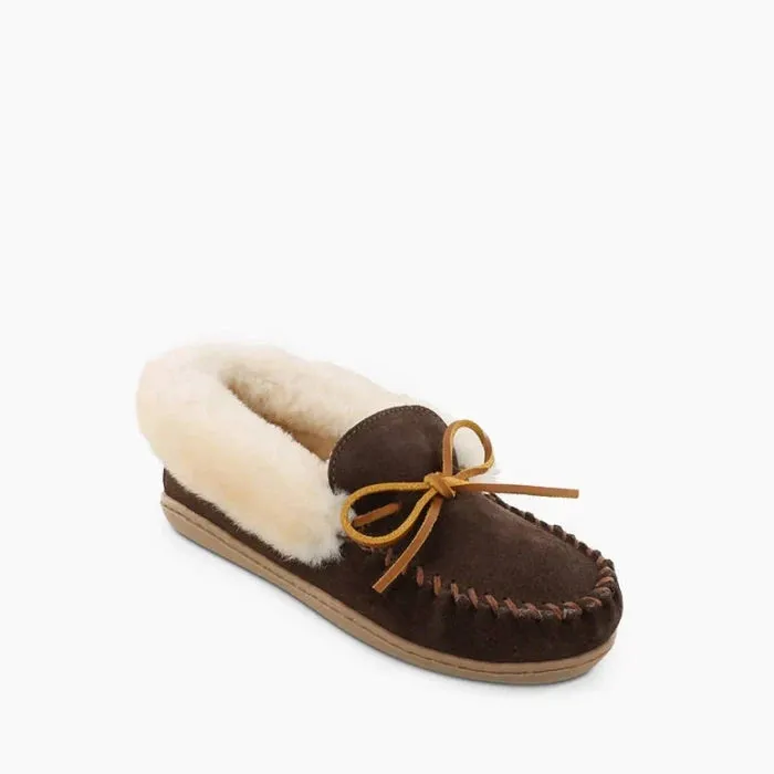 IN SHOP Minnetonka ALPINE SHEEPSKIN MOC for women