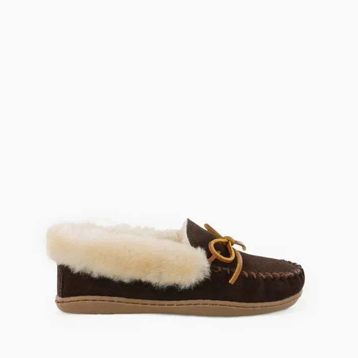 IN SHOP Minnetonka ALPINE SHEEPSKIN MOC for women