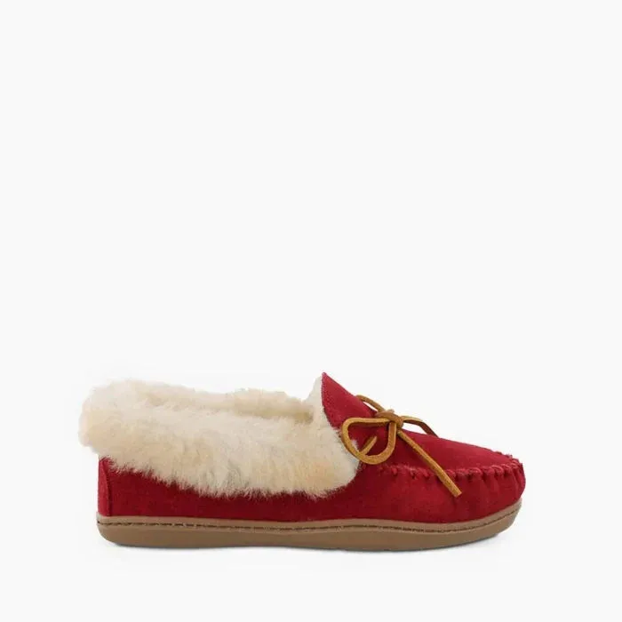 IN SHOP Minnetonka ALPINE SHEEPSKIN MOC for women