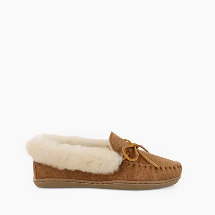 IN SHOP Minnetonka ALPINE SHEEPSKIN MOC for women