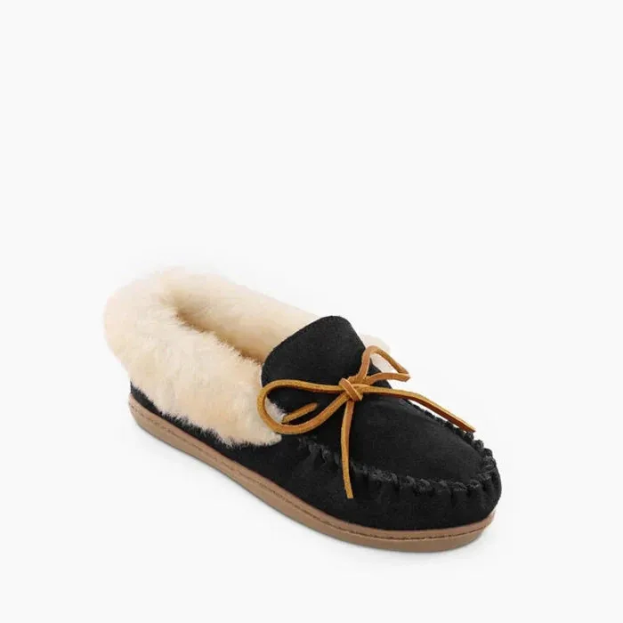 IN SHOP Minnetonka ALPINE SHEEPSKIN MOC for women