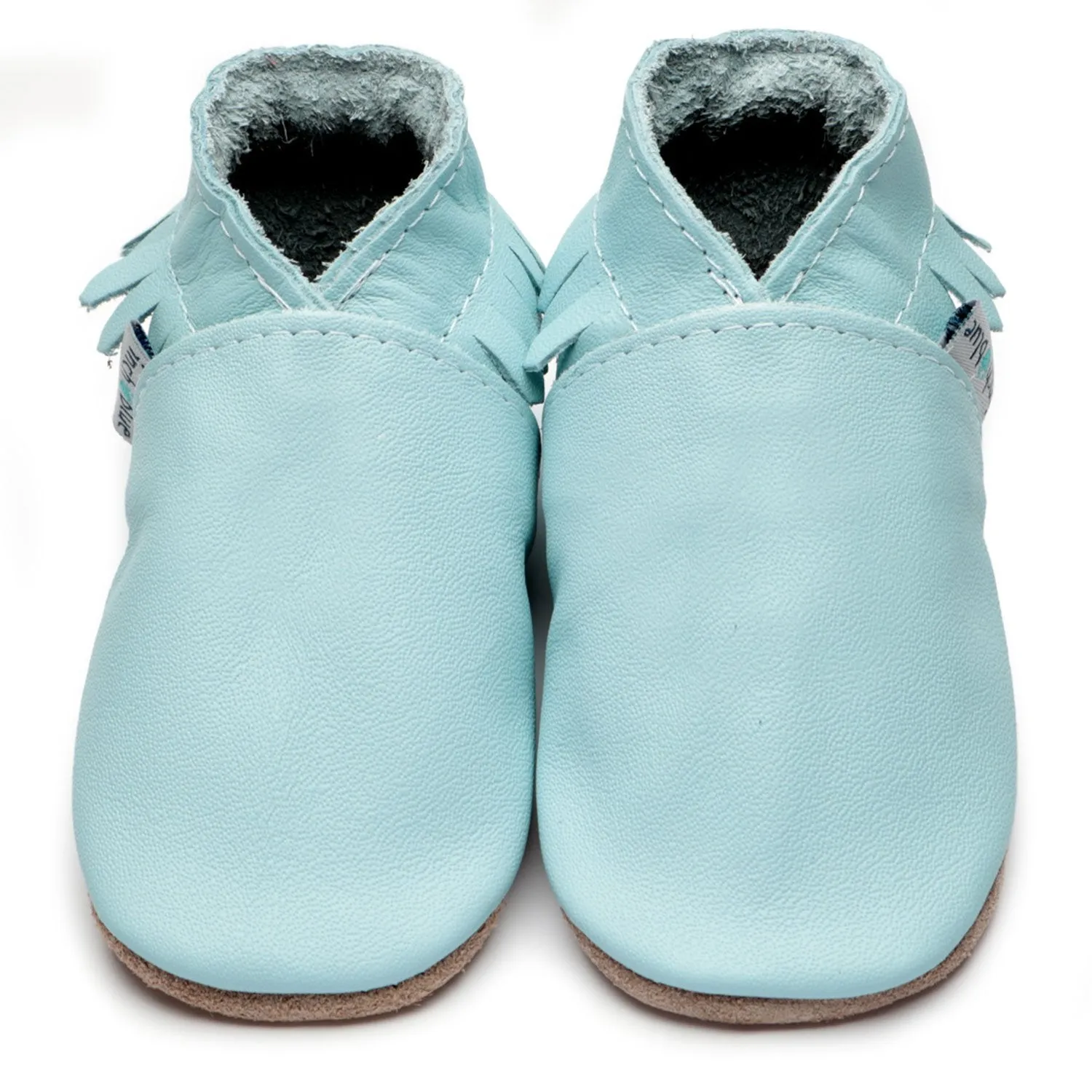Inch Blue Soft Soles | Baby Pram Shoes | Baby Blue