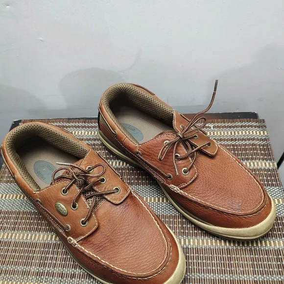 Irish Setter Angler Men's Brown Leather Boat Shoes Men's Size 11
