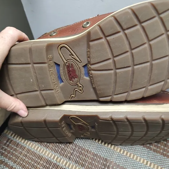 Irish Setter Angler Men's Brown Leather Boat Shoes Men's Size 11