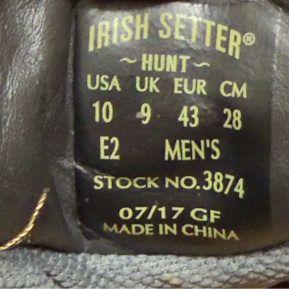 Irish Setter Soft Paw Waterproof Leather Oxford Shoes Men’s size 10 EE Red Wing