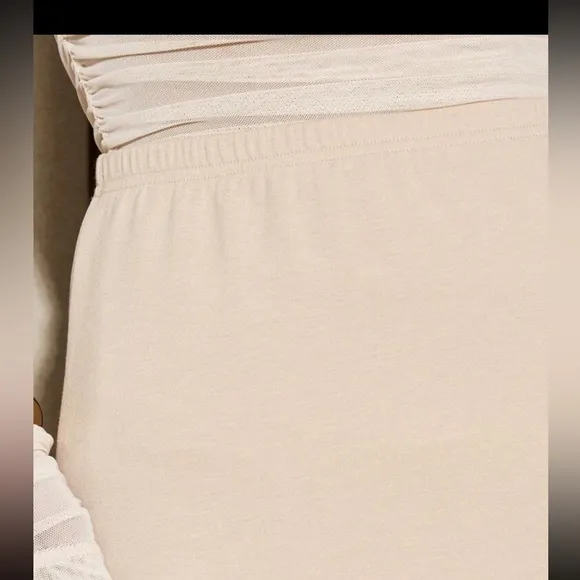 Ivory cream off white maxi fitted mermaid fitted skirt