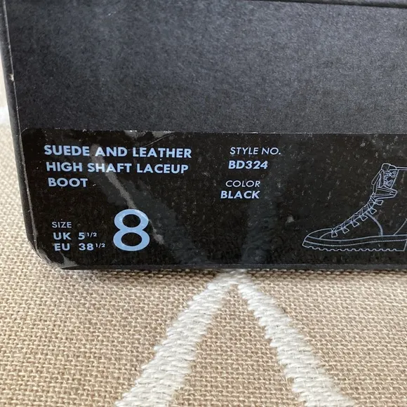 J Crew Suede and Leather Laceup Combat Boots NWT!