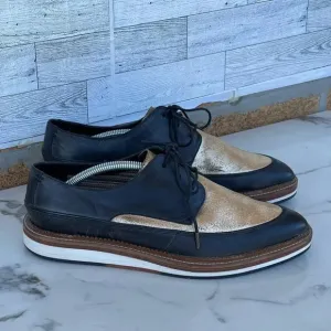 J. Shoes silena metallics oxford size 9.5